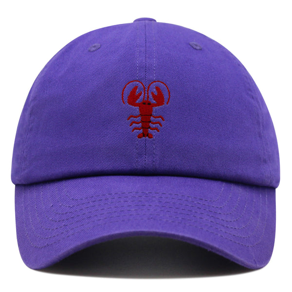 Lobster Premium Dad Hat Embroidered Baseball Cap Shellfish Foodie