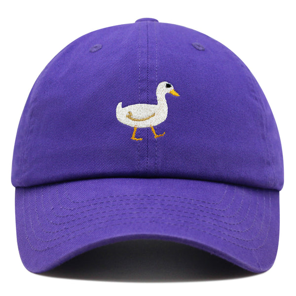 Duck Premium Dad Hat Embroidered Baseball Cap Bird Lake