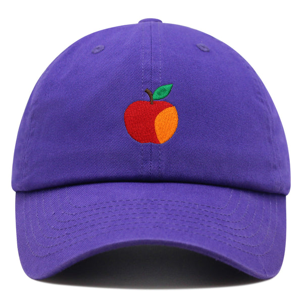 Apple Premium Dad Hat Embroidered Baseball Cap Fruit