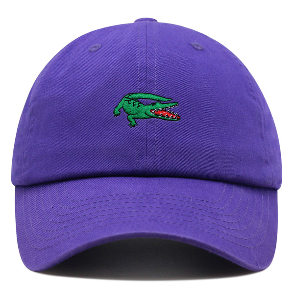 Crocodile Premium Dad Hat Embroidered Baseball Cap Alligator Jungle