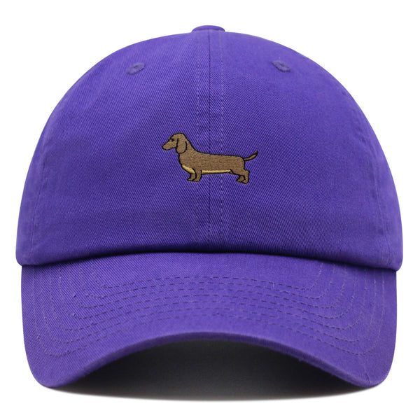 Dachshund Premium Dad Hat Embroidered Baseball Cap Puppy Dog