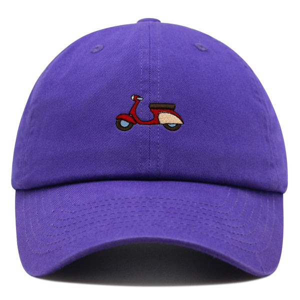 Scooter Premium Dad Hat Embroidered Baseball Cap Motorcycle