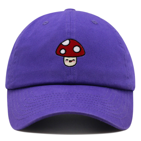 Mushroom Premium Dad Hat Embroidered Baseball Cap Vegetable