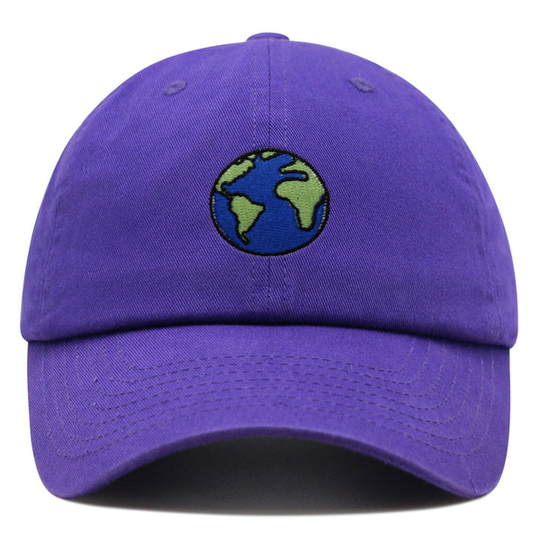 Earth Premium Dad Hat Embroidered Baseball Cap Environment