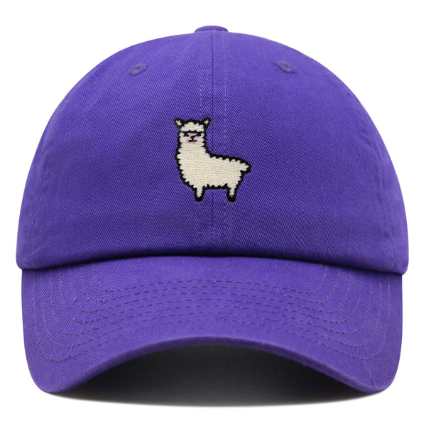 Alpaca Premium Dad Hat Embroidered Baseball Cap Peru Peruvian