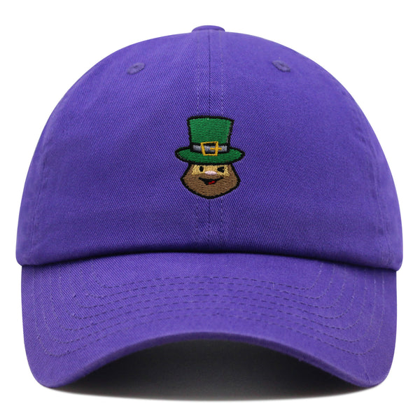 Leprechaun Premium Dad Hat Embroidered Baseball Cap Irish England St Pauls Day