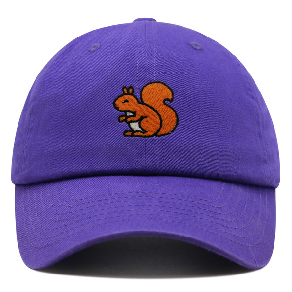 Squirrel Premium Dad Hat Embroidered Baseball Cap Hamster Chipmunks