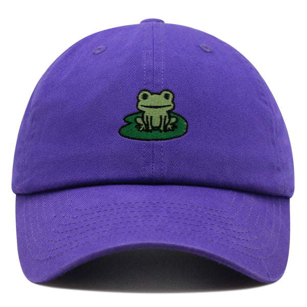 Frog Premium Dad Hat Embroidered Baseball Cap Frog Pond Frog