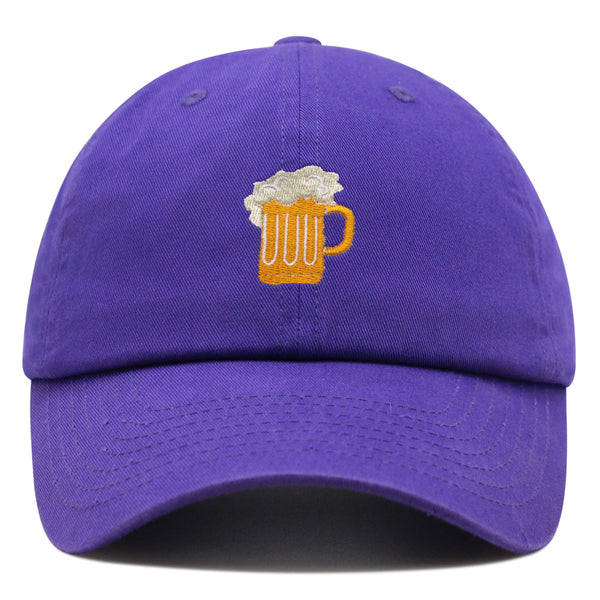 Beer Mug Premium Dad Hat Embroidered Baseball Cap Party