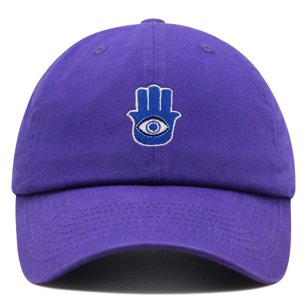 Hamsa Evil Eye Premium Dad Hat Embroidered Baseball Cap Turkey Spirit