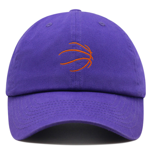 Basketball Silhouette Premium Dad Hat Embroidered Baseball Cap Sports Ball