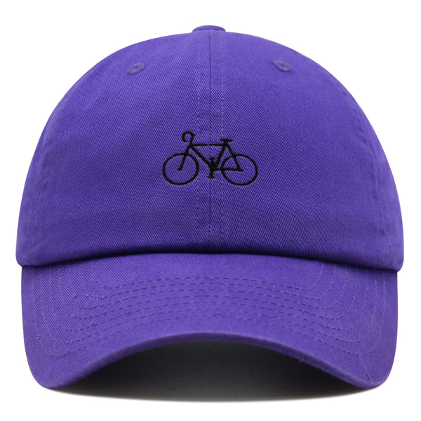 Bicycle Premium Dad Hat Embroidered Baseball Cap Road Bike