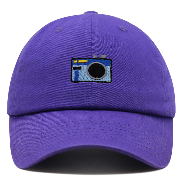 Camera Premium Dad Hat Embroidered Baseball Cap Digital Film