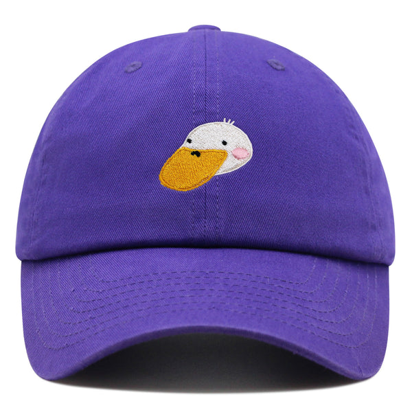 Duck Premium Dad Hat Embroidered Baseball Cap Zoo Bird