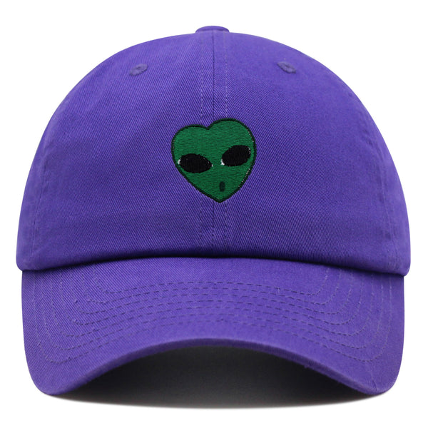 Alien Premium Dad Hat Embroidered Baseball Cap Area 51 Space