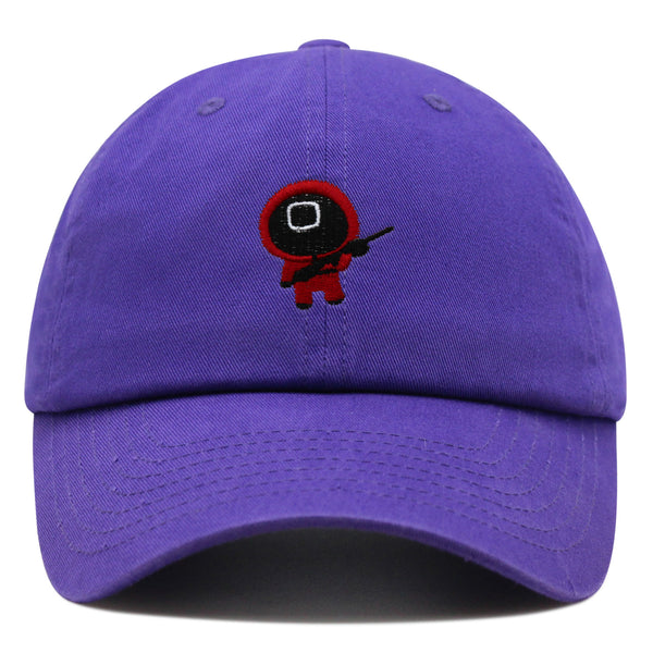 Squidman Premium Dad Hat Embroidered Baseball Cap Game Death