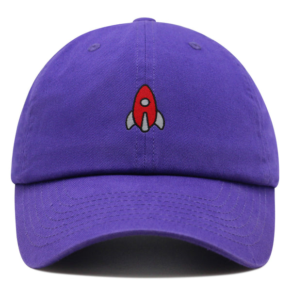 Rocket Premium Dad Hat Embroidered Baseball Cap Power Launcher