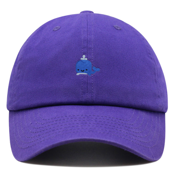 Party Whale  Premium Dad Hat Embroidered Baseball Cap Cute