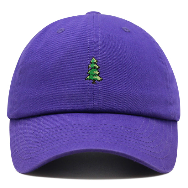 Pine Tree Premium Dad Hat Embroidered Baseball Cap Mountain