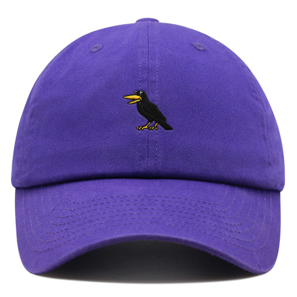 Crow Premium Dad Hat Embroidered Baseball Cap Bird