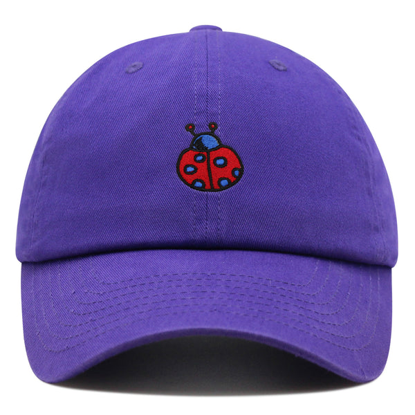 Ladybug Premium Dad Hat Embroidered Baseball Cap Cute