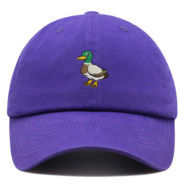 Duck Premium Dad Hat Embroidered Baseball Cap Bird Lake