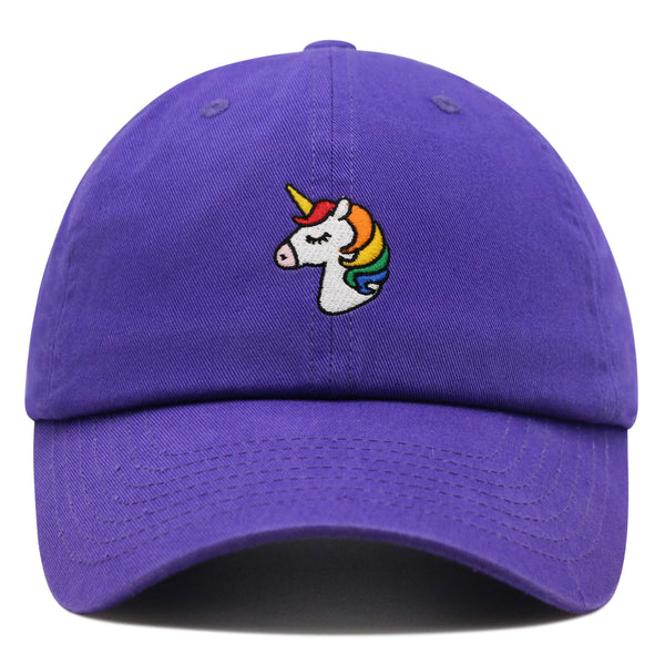 Unicorn Premium Dad Hat Embroidered Baseball Cap Horse