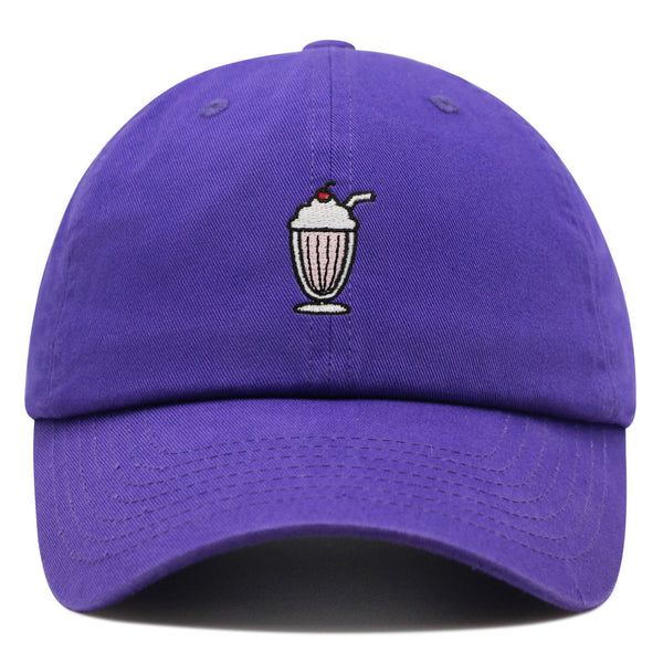 Milkshake Premium Dad Hat Embroidered Baseball Cap Foodie