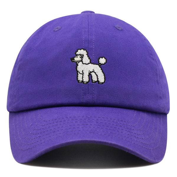 Fancy Poodle  Premium Dad Hat Embroidered Baseball Cap Puppies