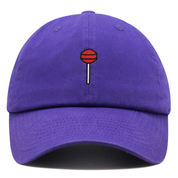 Lollipop Premium Dad Hat Embroidered Baseball Cap Foodie