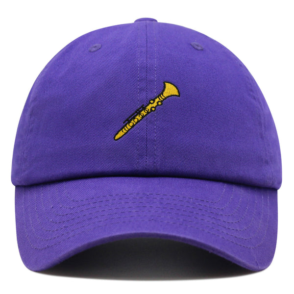 Clarinet Premium Dad Hat Embroidered Baseball Cap Music