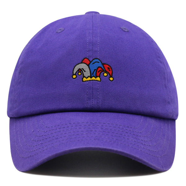 Joker Hat Premium Dad Hat Embroidered Baseball Cap Costume