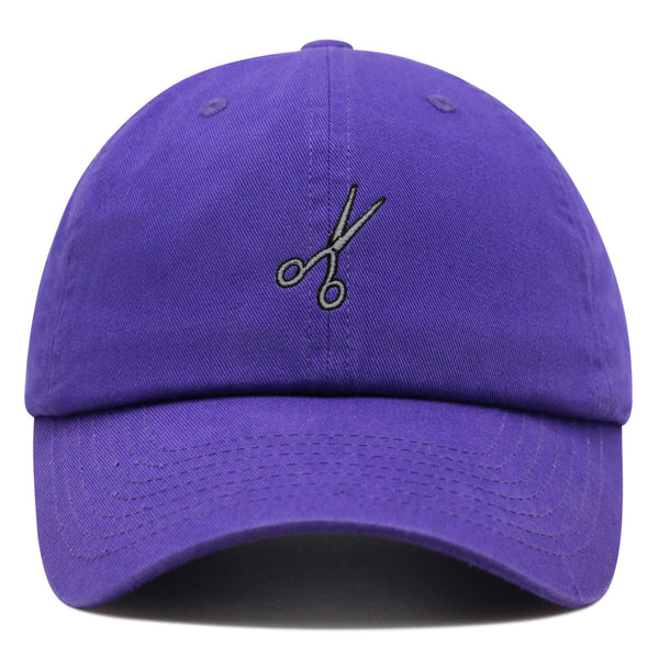 Scissors Premium Dad Hat Embroidered Baseball Cap Barbor