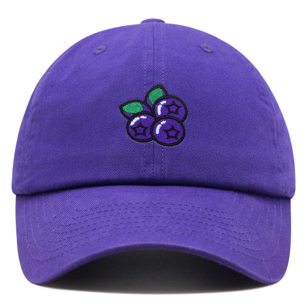 Blueberry Premium Dad Hat Embroidered Baseball Cap Fruit