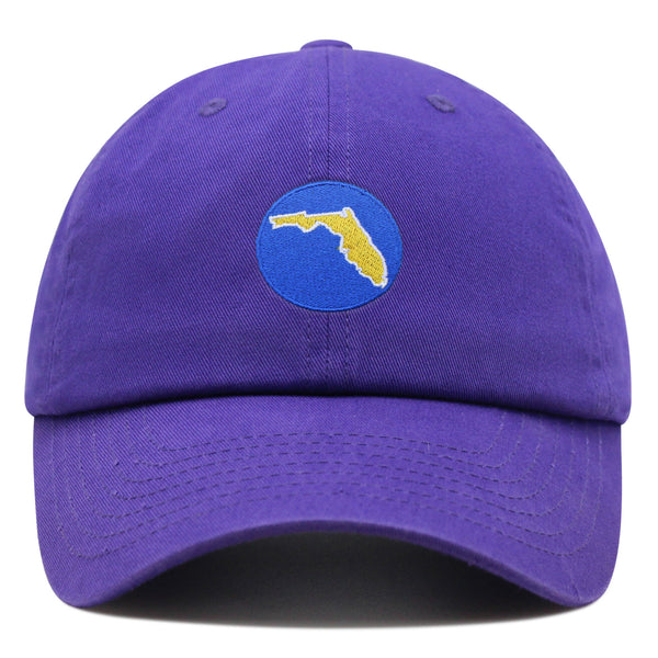 Florida Premium Dad Hat Embroidered Baseball Cap State Flag