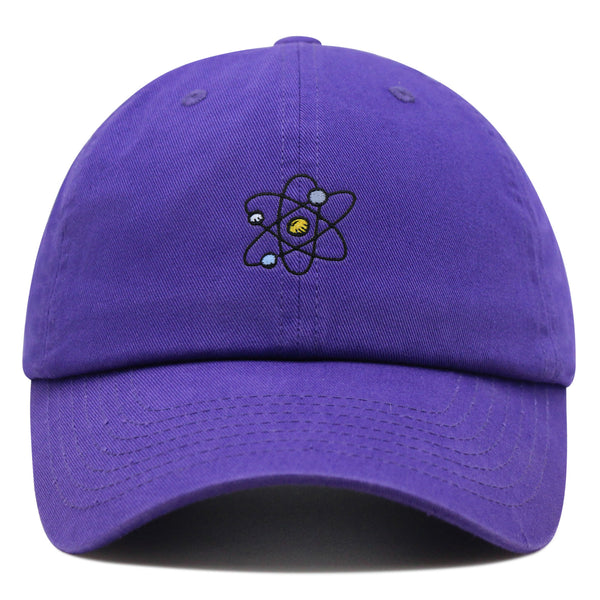 Atom Premium Dad Hat Embroidered Baseball Cap Electron Neutron