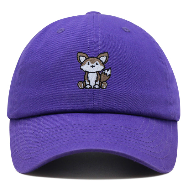 Fennec Fox Premium Dad Hat Embroidered Cotton Baseball Cap Sitting