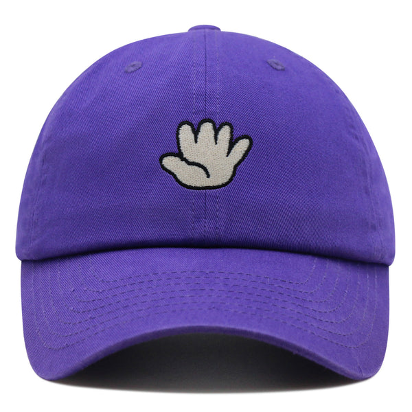 High Five Premium Dad Hat Embroidered Cotton Baseball Cap