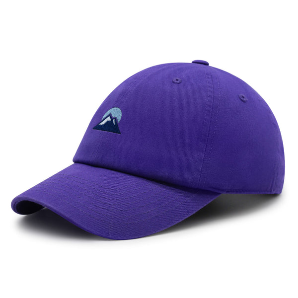 Mountain Premium Dad Hat Embroidered Cotton Baseball Cap Ski Resorts