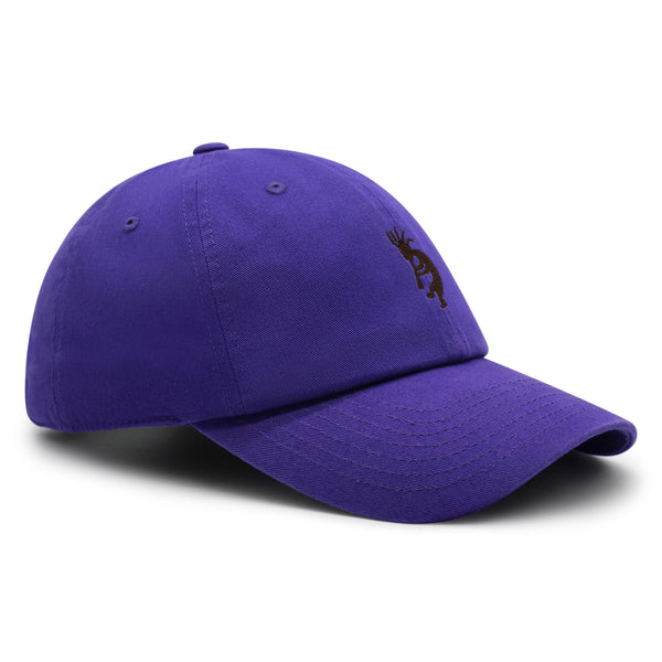 Kokopelli Premium Dad Hat Embroidered Baseball Cap Indian Traditional