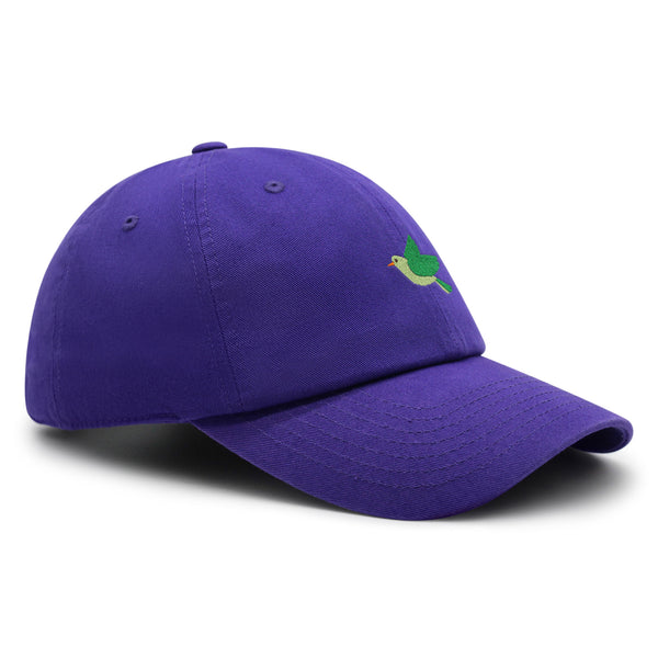 Bird  Premium Dad Hat Embroidered Baseball Cap Green