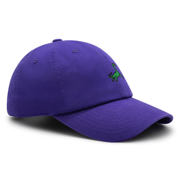 Elasmosaurus Dinosaur  Premium Dad Hat Embroidered Baseball Cap Green