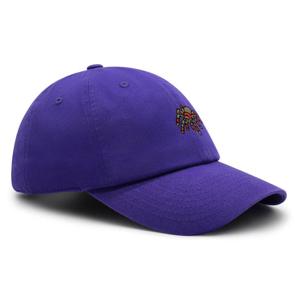Tarantula Premium Dad Hat Embroidered Baseball Cap Brown Spider