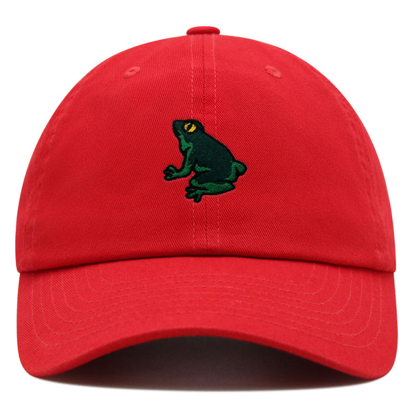 Frog Premium Dad Hat Embroidered Baseball Cap Pond