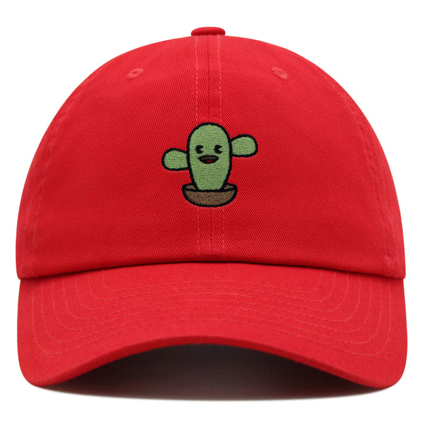 Cute Cactus Premium Dad Hat Embroidered Baseball Cap Desert