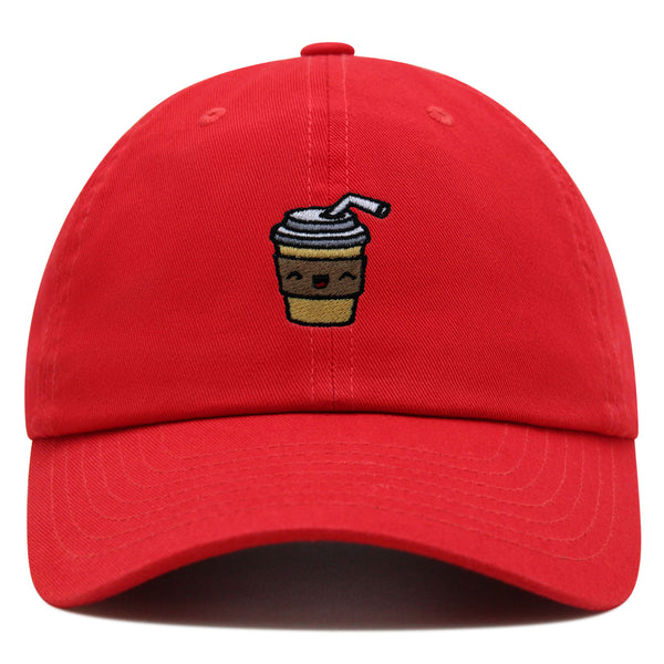 Morning Coffee Premium Dad Hat Embroidered Baseball Cap Latte Americano