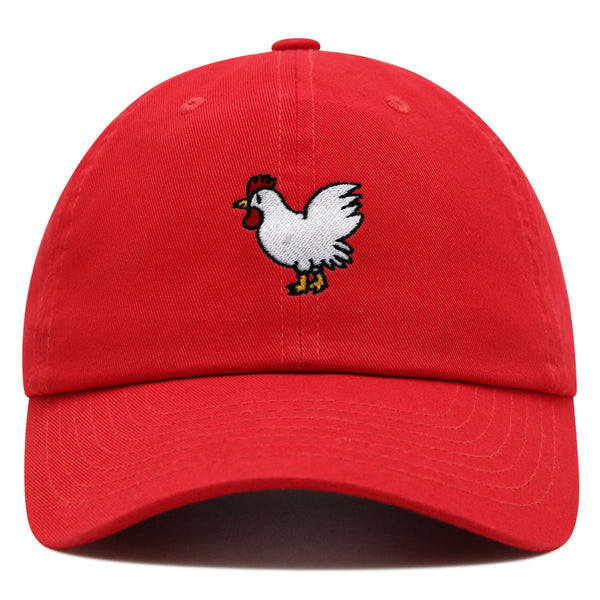 Chicken Premium Dad Hat Embroidered Baseball Cap Chick Fried