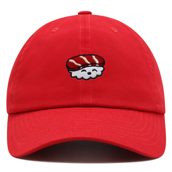 Sushi Premium Dad Hat Embroidered Baseball Cap Sashimi Japanese