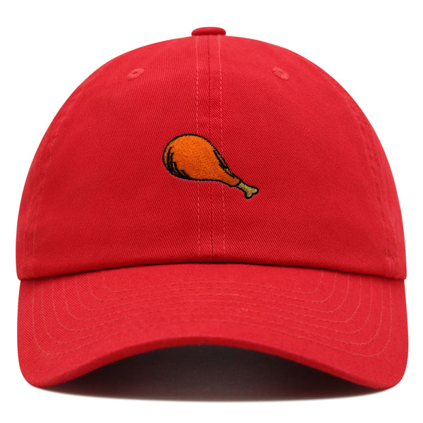 Chicken Leg Premium Dad Hat Embroidered Baseball Cap Foodie