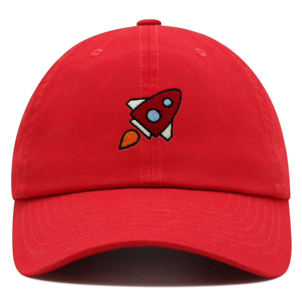 Rocket Premium Dad Hat Embroidered Baseball Cap Space Shuttle